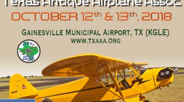 Texas Fly-In Set for Oct. 12-13