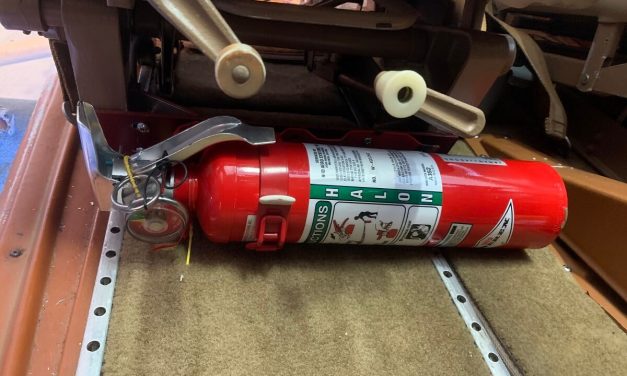 How to Mount a Fire Extinguisher in a Piper