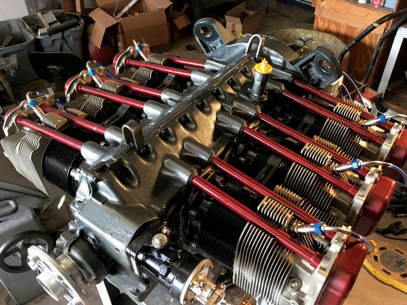 Piper engine spark plug leads