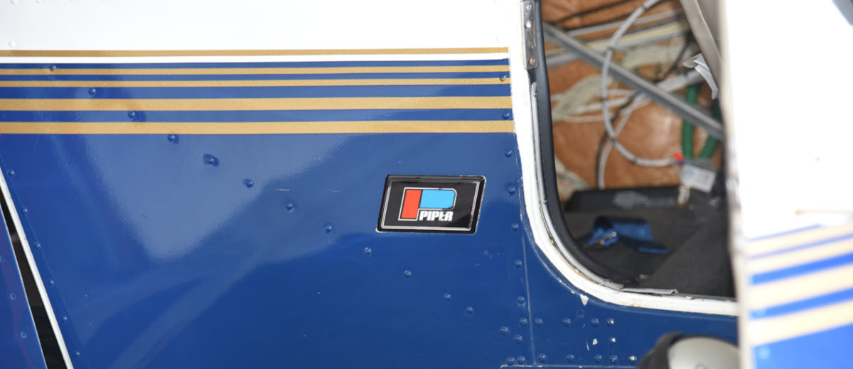 How to Replace a Piper Logo Plate Decal