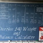 Cherokee 140 Weight and Balance Calculator