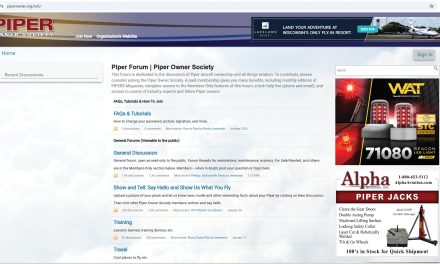 Become a Piper Owner Forum User