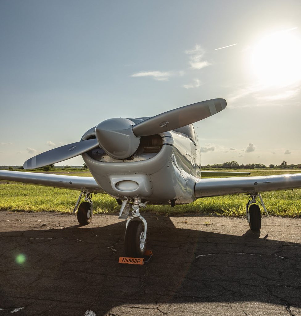 propeller of 1966 Piper Comanche 260B