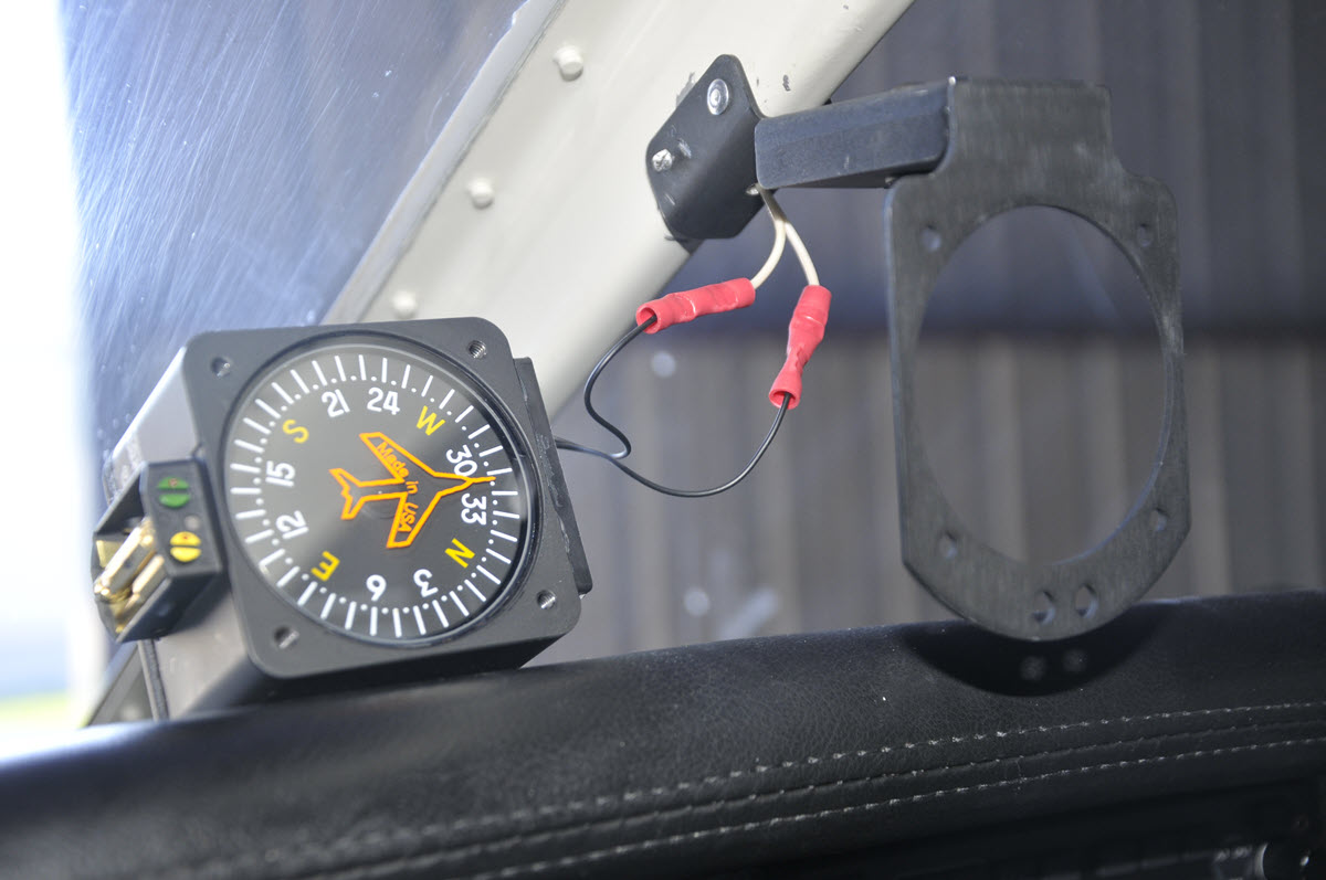 Falcon Compass Precision Vertical Card Compass | Piper Owner Society